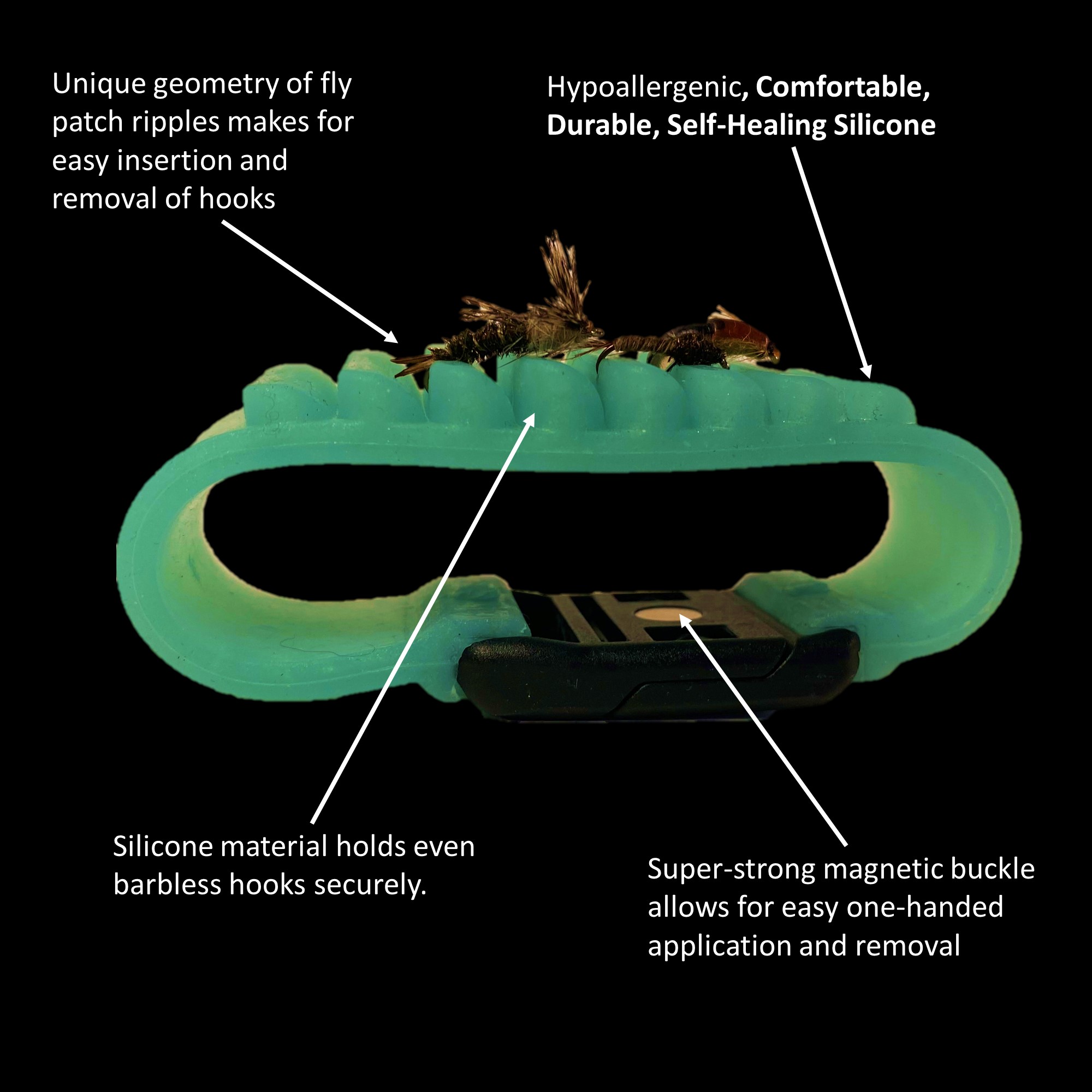 Fly-On Wrist Band